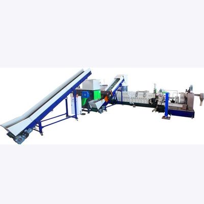 kupować Dwuetapowa maszyna do pelletizowania PP / PE Film Linię recyklingu ML Maszyna do pelletizowania 600kg - 800kg na godzinę online manufacture