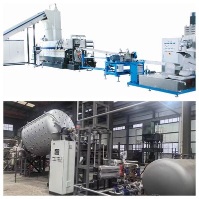 kupować Automatyczna maszyna do granulowania ekstruzją maszyna do granulowania BOPET do recyklingu tworzyw sztucznych online manufacture