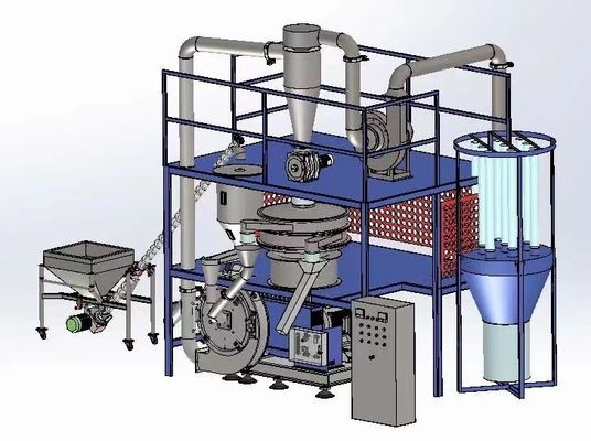 LDPE / HDPE Granulator plastikowy Maszyna do pulwerizacji plastiku do recyklingu