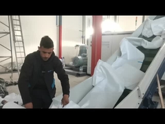 Maszyna do granulowania rafii i worków z PP